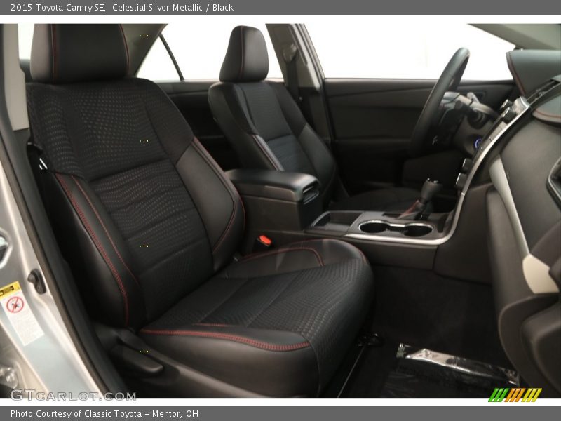 Celestial Silver Metallic / Black 2015 Toyota Camry SE
