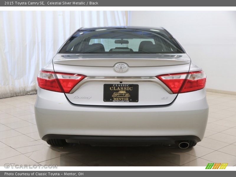 Celestial Silver Metallic / Black 2015 Toyota Camry SE