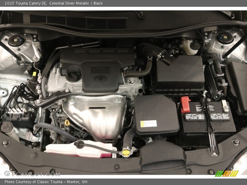 Celestial Silver Metallic / Black 2015 Toyota Camry SE
