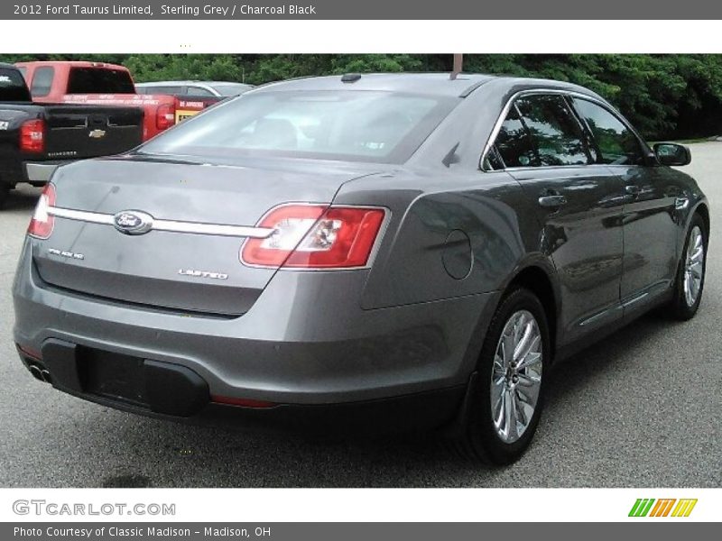 Sterling Grey / Charcoal Black 2012 Ford Taurus Limited