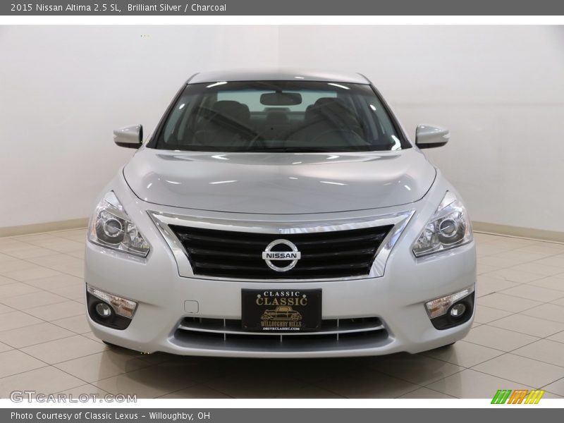 Brilliant Silver / Charcoal 2015 Nissan Altima 2.5 SL