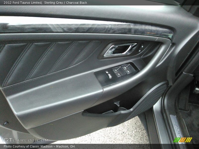 Sterling Grey / Charcoal Black 2012 Ford Taurus Limited