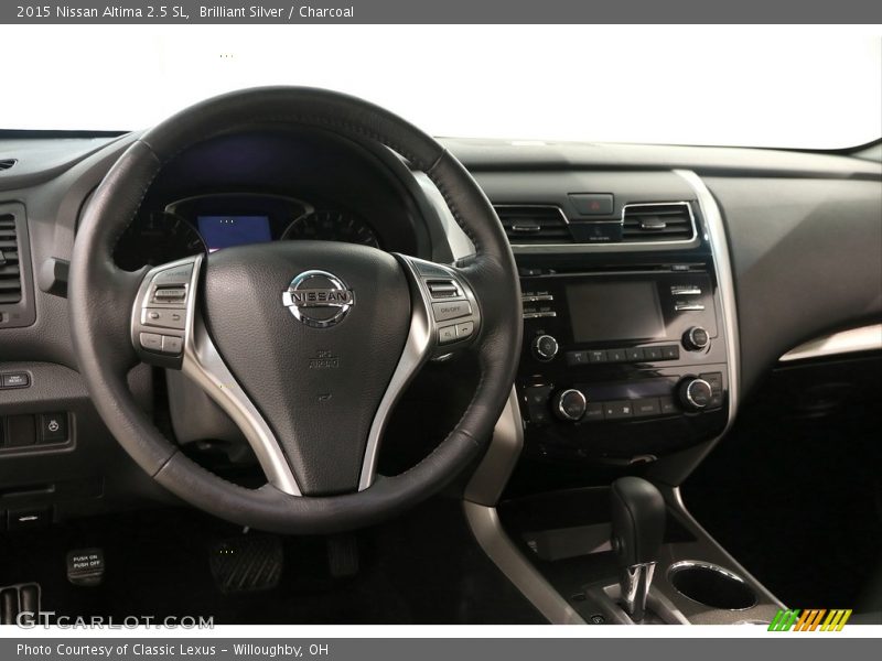 Brilliant Silver / Charcoal 2015 Nissan Altima 2.5 SL
