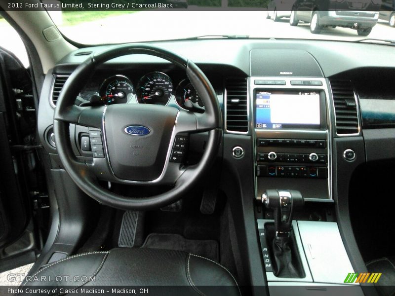 Sterling Grey / Charcoal Black 2012 Ford Taurus Limited