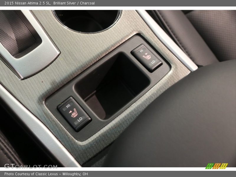 Brilliant Silver / Charcoal 2015 Nissan Altima 2.5 SL