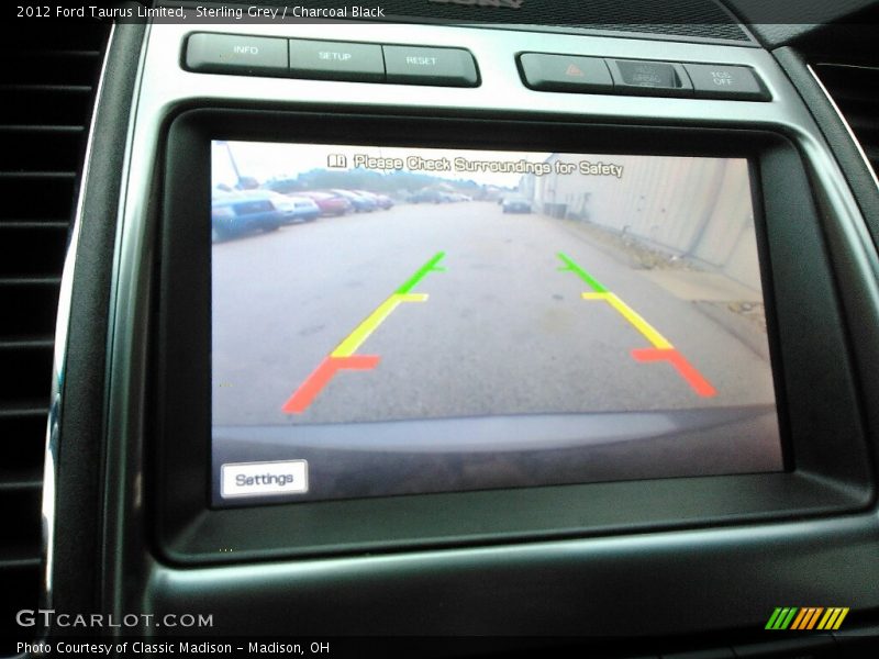 Sterling Grey / Charcoal Black 2012 Ford Taurus Limited