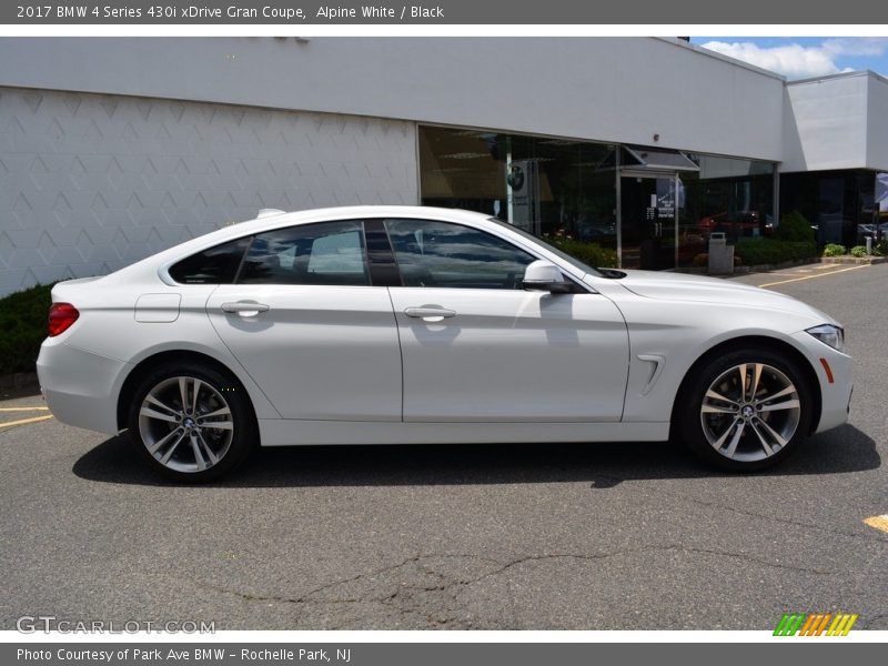 Alpine White / Black 2017 BMW 4 Series 430i xDrive Gran Coupe
