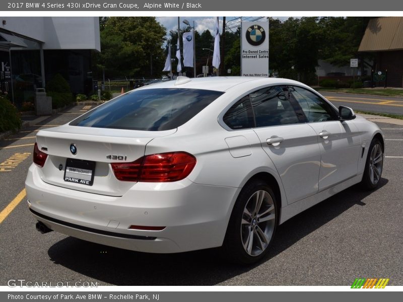 Alpine White / Black 2017 BMW 4 Series 430i xDrive Gran Coupe
