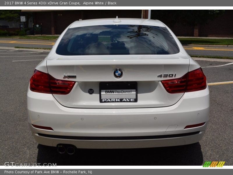 Alpine White / Black 2017 BMW 4 Series 430i xDrive Gran Coupe