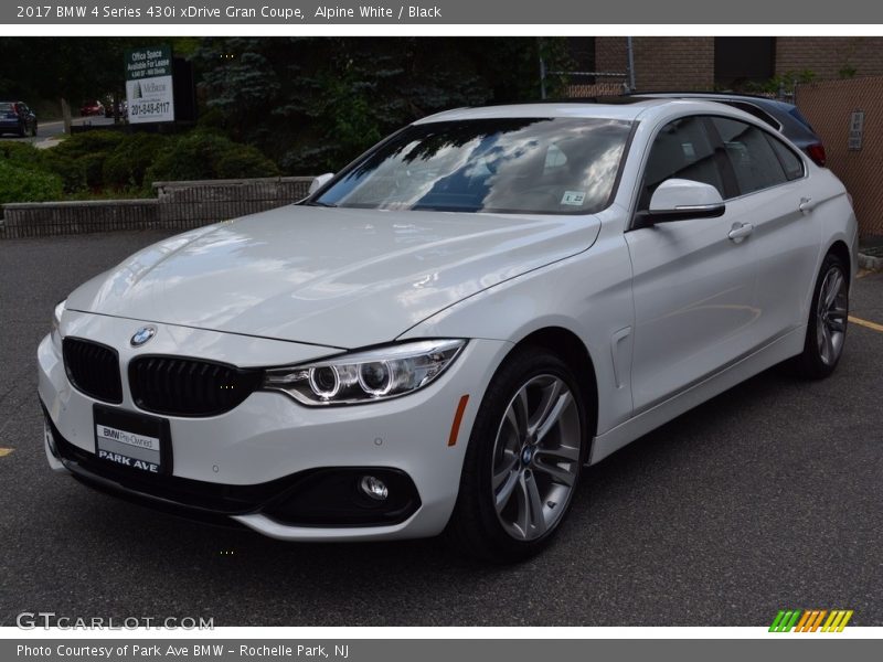 Alpine White / Black 2017 BMW 4 Series 430i xDrive Gran Coupe