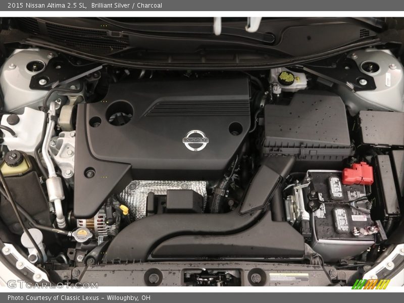 Brilliant Silver / Charcoal 2015 Nissan Altima 2.5 SL