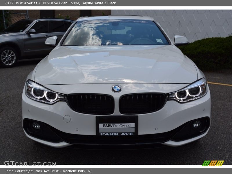 Alpine White / Black 2017 BMW 4 Series 430i xDrive Gran Coupe
