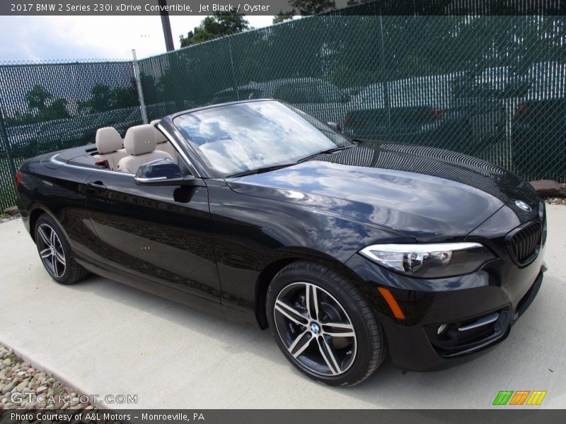 Jet Black / Oyster 2017 BMW 2 Series 230i xDrive Convertible