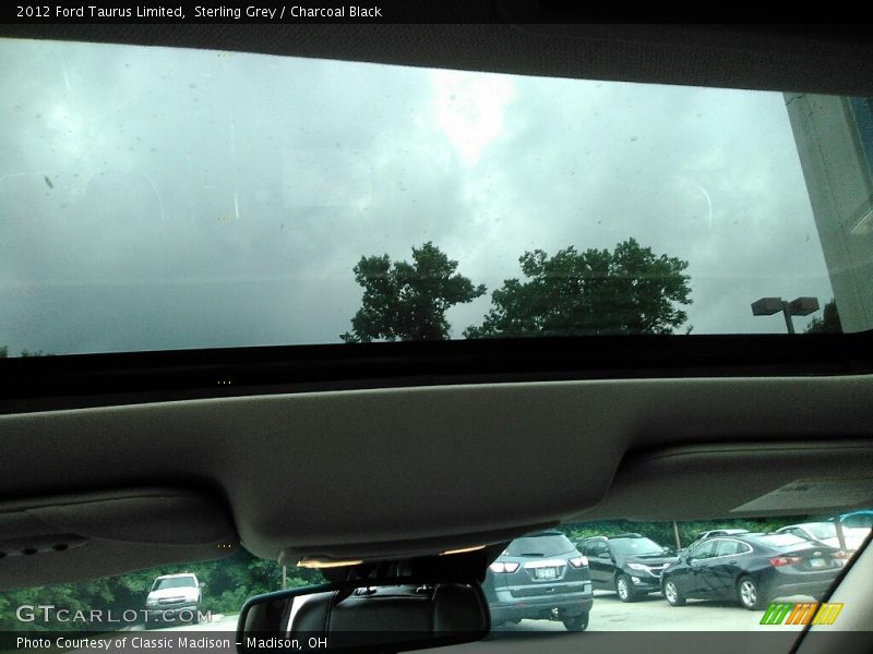Sterling Grey / Charcoal Black 2012 Ford Taurus Limited