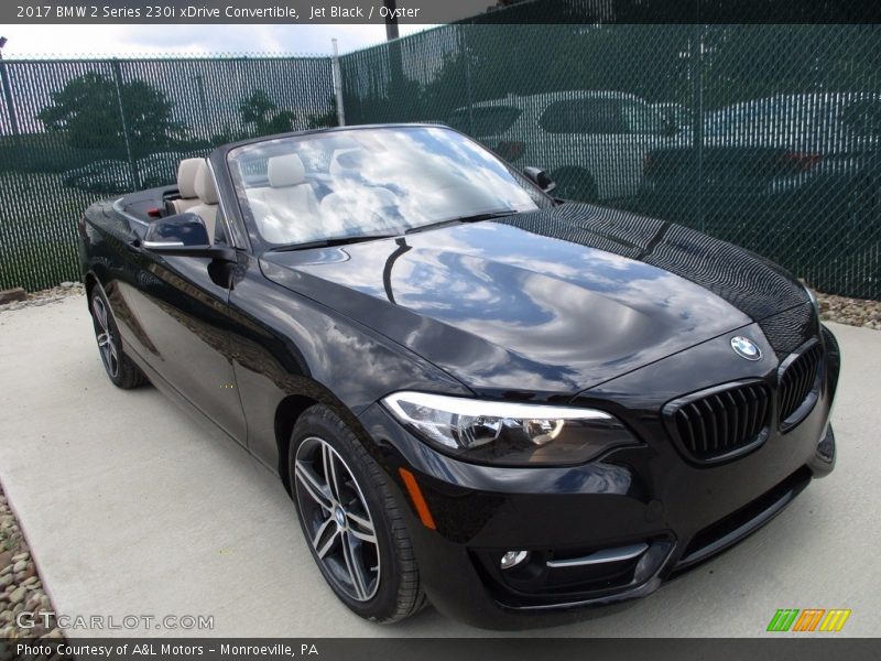 Jet Black / Oyster 2017 BMW 2 Series 230i xDrive Convertible