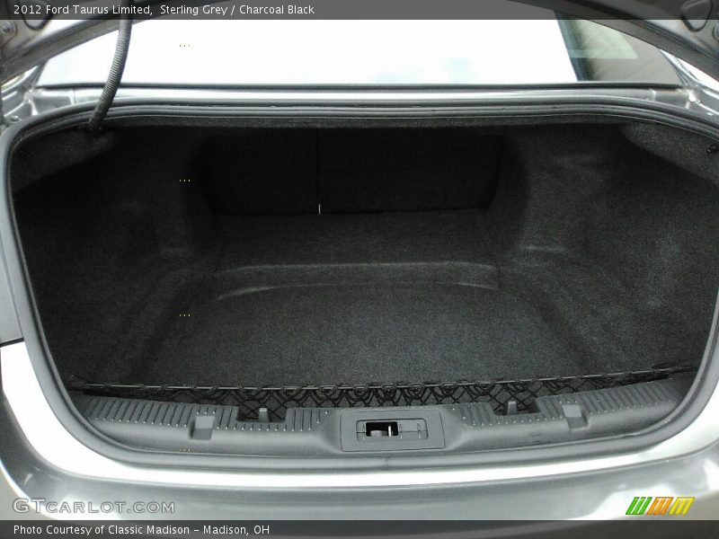 Sterling Grey / Charcoal Black 2012 Ford Taurus Limited