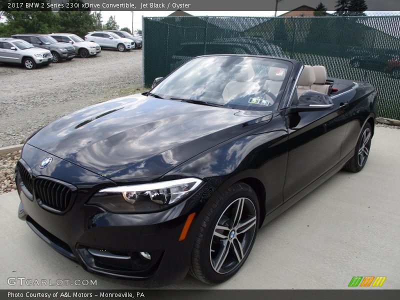 Jet Black / Oyster 2017 BMW 2 Series 230i xDrive Convertible