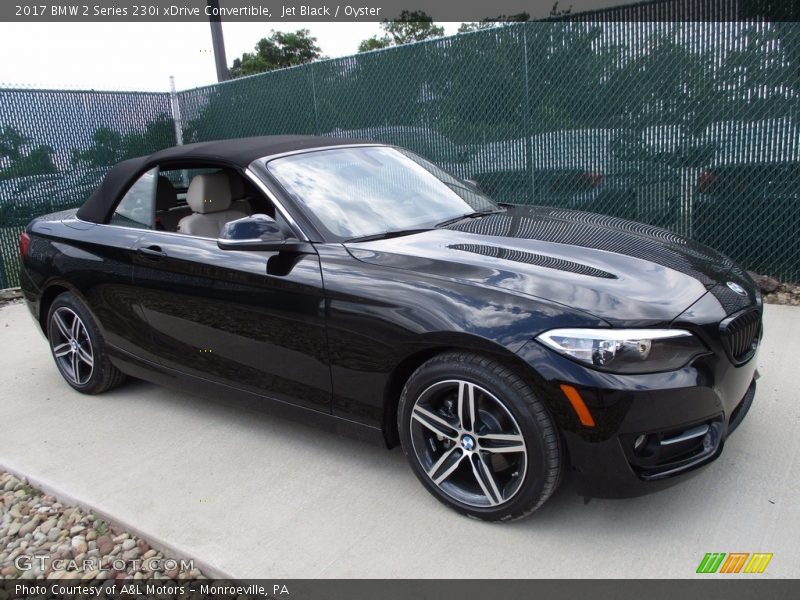 Jet Black / Oyster 2017 BMW 2 Series 230i xDrive Convertible