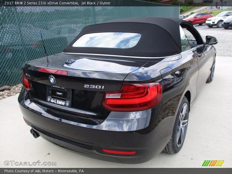 Jet Black / Oyster 2017 BMW 2 Series 230i xDrive Convertible