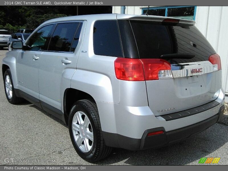 Quicksilver Metallic / Jet Black 2014 GMC Terrain SLE AWD