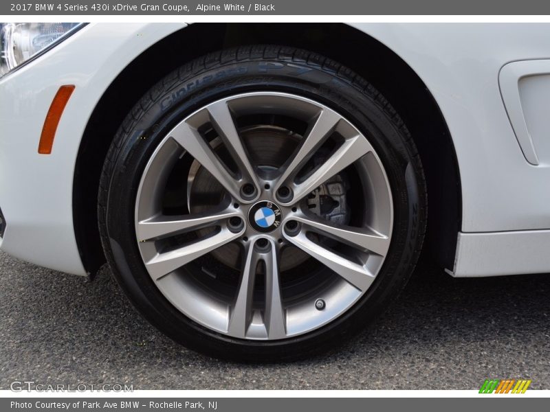 Alpine White / Black 2017 BMW 4 Series 430i xDrive Gran Coupe