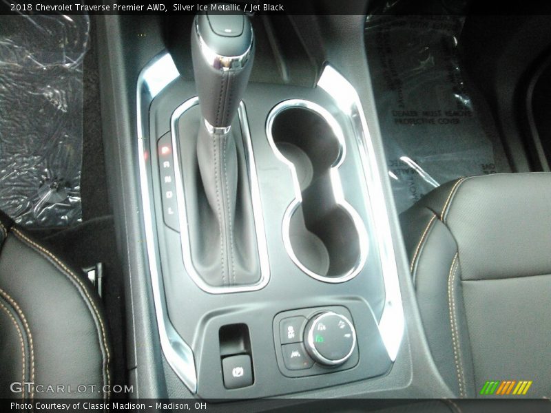 Silver Ice Metallic / Jet Black 2018 Chevrolet Traverse Premier AWD