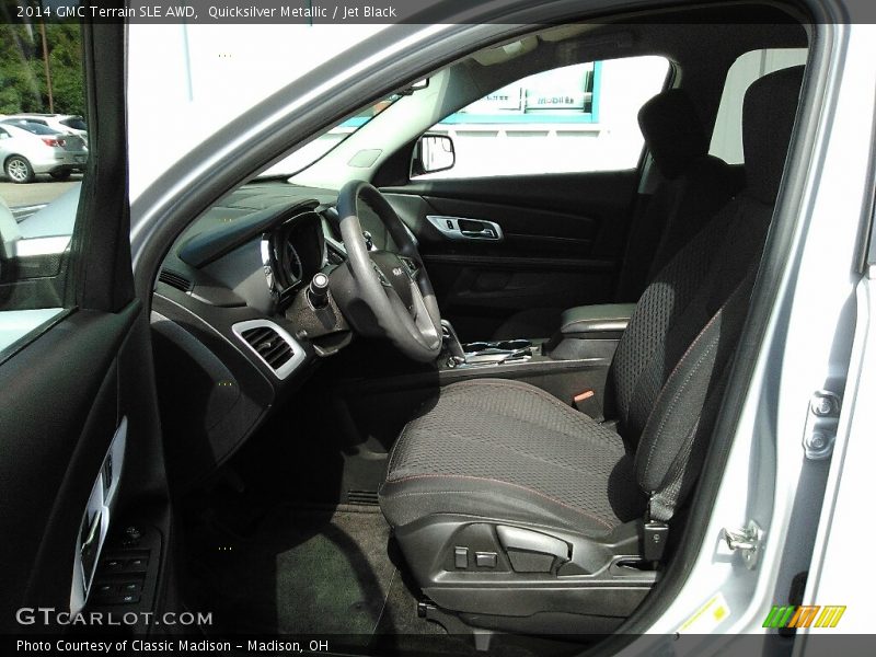 Quicksilver Metallic / Jet Black 2014 GMC Terrain SLE AWD
