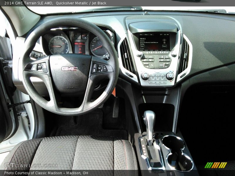 Quicksilver Metallic / Jet Black 2014 GMC Terrain SLE AWD