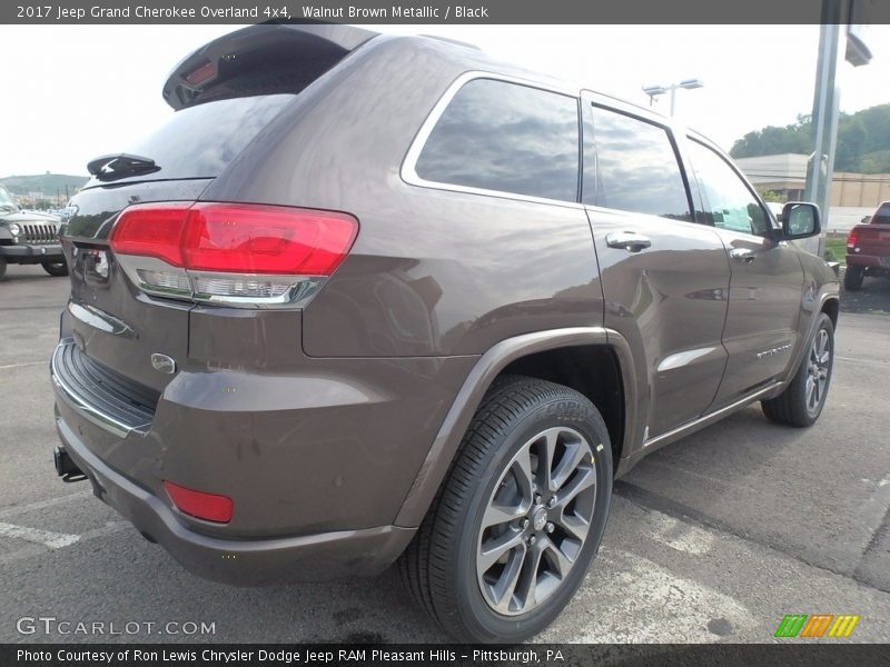 Walnut Brown Metallic / Black 2017 Jeep Grand Cherokee Overland 4x4