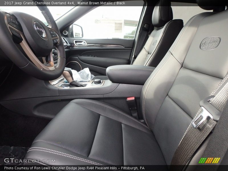 Walnut Brown Metallic / Black 2017 Jeep Grand Cherokee Overland 4x4