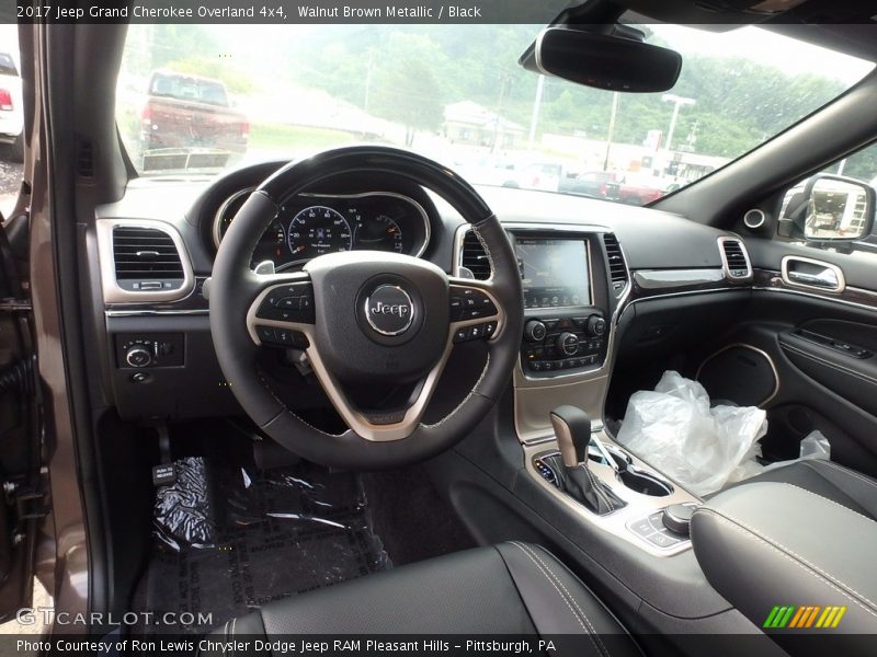 Walnut Brown Metallic / Black 2017 Jeep Grand Cherokee Overland 4x4