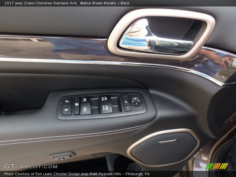Walnut Brown Metallic / Black 2017 Jeep Grand Cherokee Overland 4x4