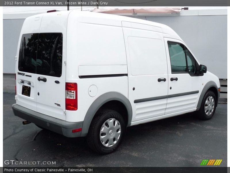 Frozen White / Dark Grey 2012 Ford Transit Connect XL Van