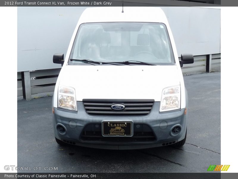 Frozen White / Dark Grey 2012 Ford Transit Connect XL Van