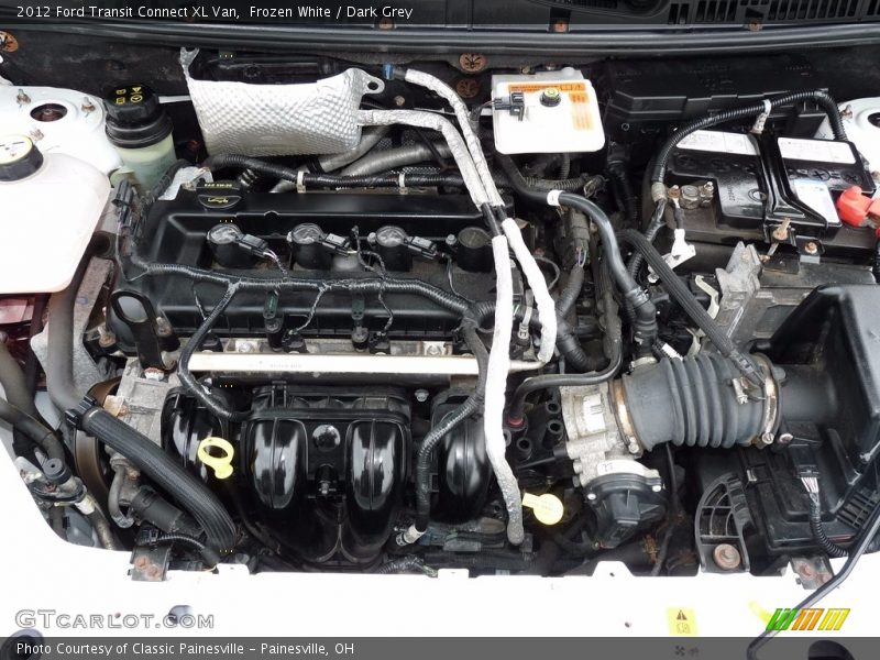 Frozen White / Dark Grey 2012 Ford Transit Connect XL Van
