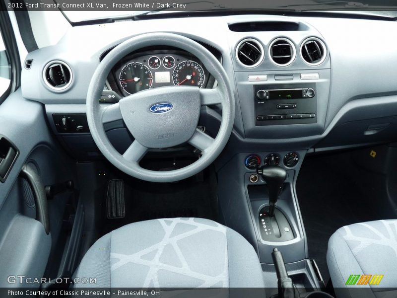 Frozen White / Dark Grey 2012 Ford Transit Connect XL Van