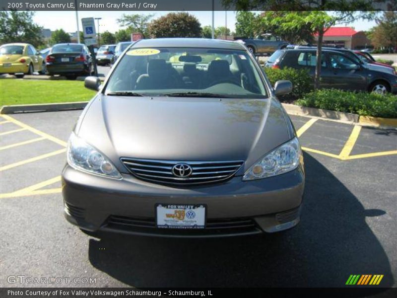 Phantom Gray Pearl / Gray 2005 Toyota Camry LE