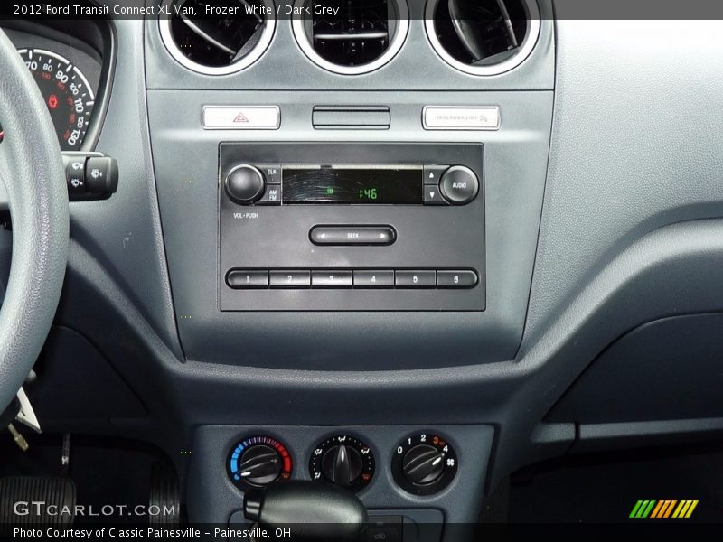 Frozen White / Dark Grey 2012 Ford Transit Connect XL Van