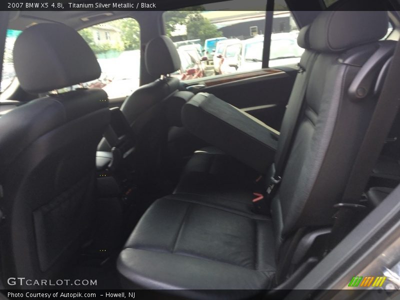 Titanium Silver Metallic / Black 2007 BMW X5 4.8i