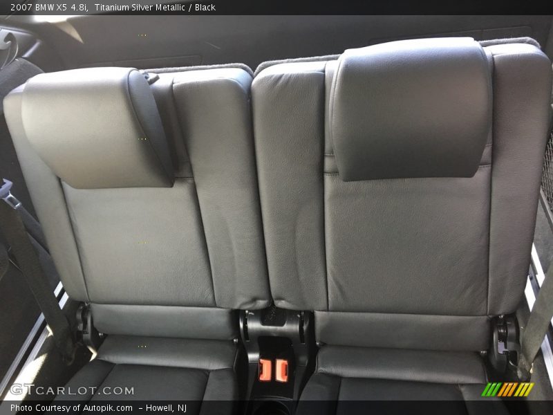 Titanium Silver Metallic / Black 2007 BMW X5 4.8i