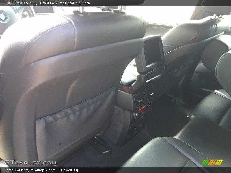 Titanium Silver Metallic / Black 2007 BMW X5 4.8i