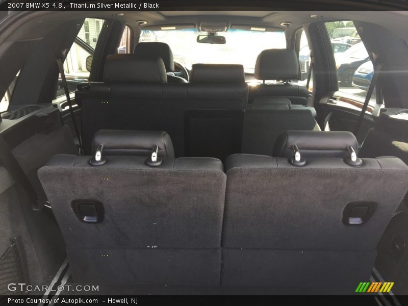 Titanium Silver Metallic / Black 2007 BMW X5 4.8i