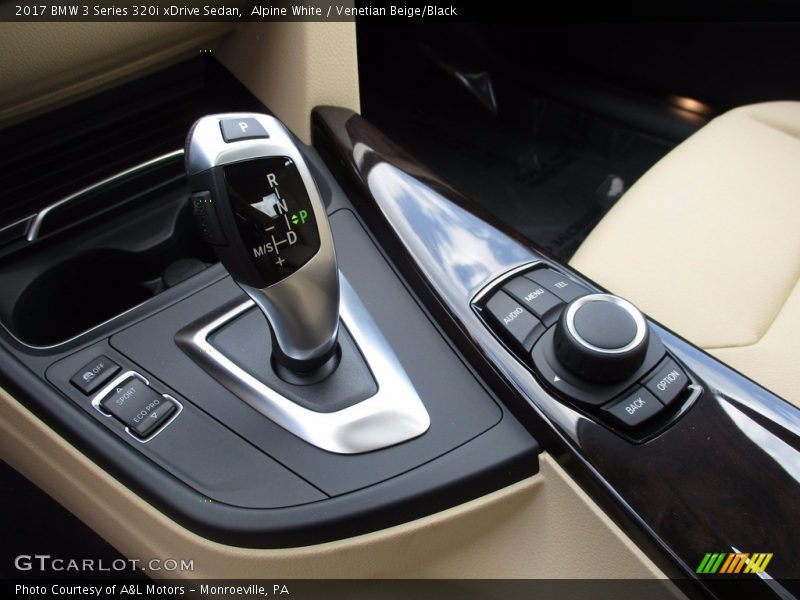 Alpine White / Venetian Beige/Black 2017 BMW 3 Series 320i xDrive Sedan