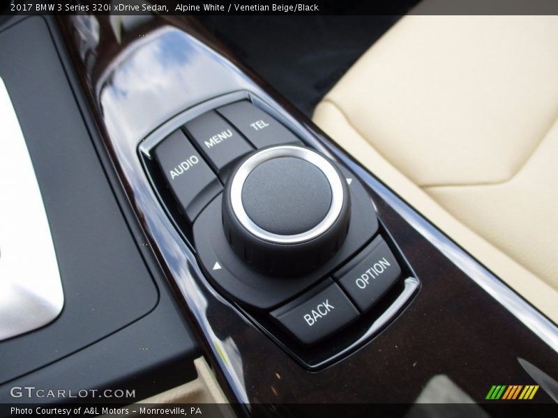 Alpine White / Venetian Beige/Black 2017 BMW 3 Series 320i xDrive Sedan