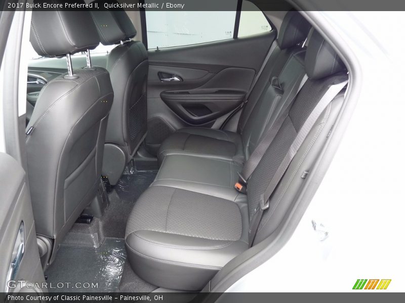 Quicksilver Metallic / Ebony 2017 Buick Encore Preferred II