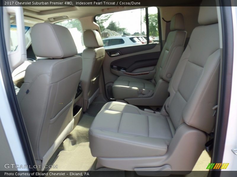 Iridescent Pearl Tricoat / Cocoa/Dune 2017 Chevrolet Suburban Premier 4WD