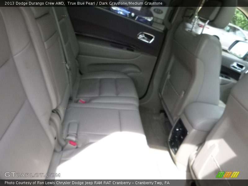 True Blue Pearl / Dark Graystone/Medium Graystone 2013 Dodge Durango Crew AWD