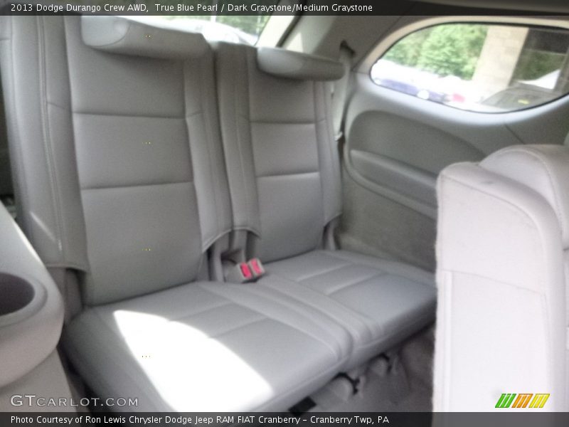 True Blue Pearl / Dark Graystone/Medium Graystone 2013 Dodge Durango Crew AWD