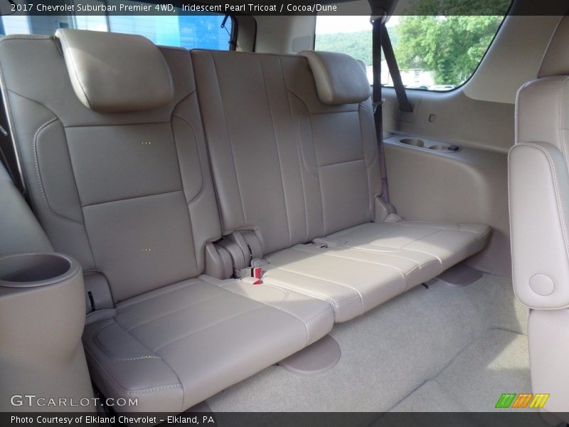 Iridescent Pearl Tricoat / Cocoa/Dune 2017 Chevrolet Suburban Premier 4WD