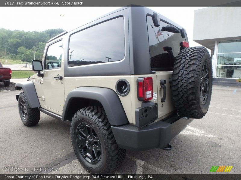 Gobi / Black 2017 Jeep Wrangler Sport 4x4